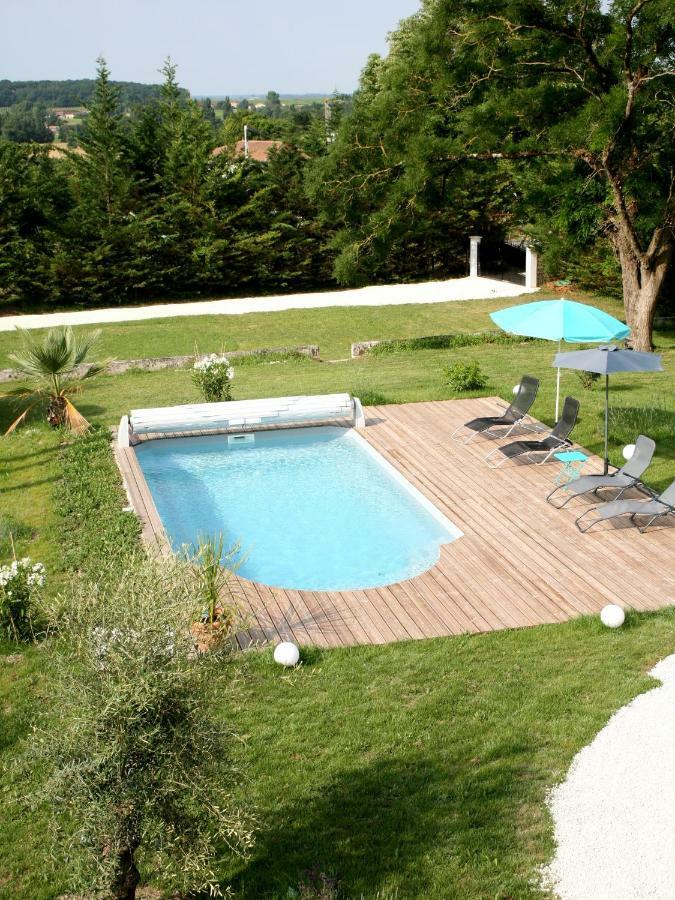 Bed and Breakfast Au Coeur Des Vignes Archiac Exterior foto